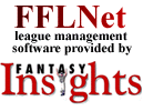 FFLNet league management software provided by Fantasy Insights